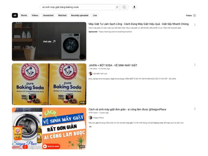 hướng dẫn vệ sinh, bảo dưỡng máy giặt Electrolux