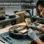 Trung tâm sửa chữa thay pin robot hút bụi Ecovacs